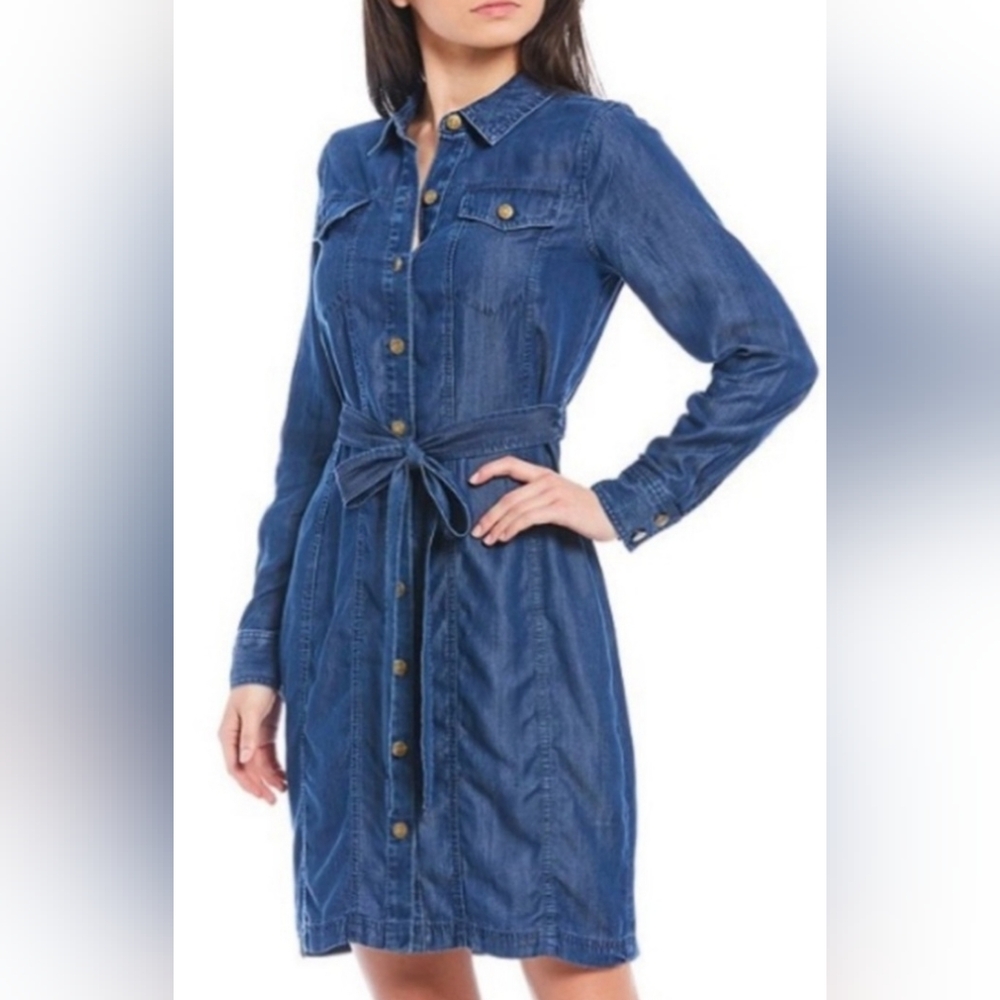 Calvin Klein Soft Denim Dress Size 10